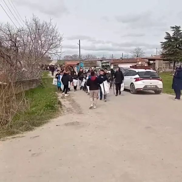 Edirne Geçkinli Köyü'nde Asırlık Şeker Toplama Geleneği Sürüyor