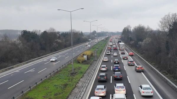 Düzce Geçişinde Ramazan Bayramı Dönüşü Trafik Yoğunluğu Yaşandı