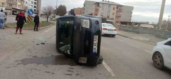 Iğdır'da Trafik Kazasında 2 Kişi Yaralandı