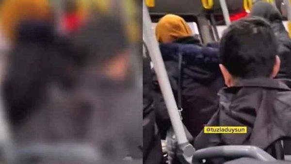 Tuzla'da Otobüste Başörtüsü Tartışması Sözlü Saldırıya Dönüştü