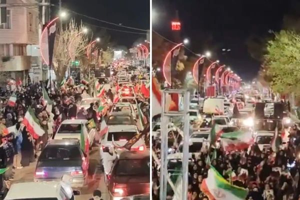 İran'da Binler ABD ve İsrail'in Saldırılarını Protesto Etti