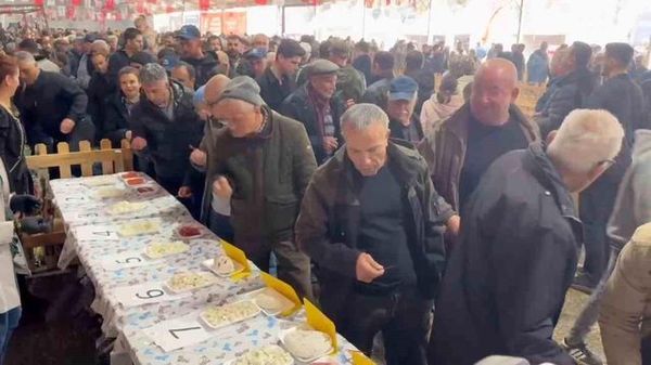 Tekirdağ'da Vatandaşlar En İyi Keçi Peynirini Seçti