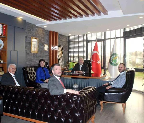 OKAF'26 Hazırlıkları Kapsamında Çarşamba Ticaret Borsası'na Nezaket Ziyareti