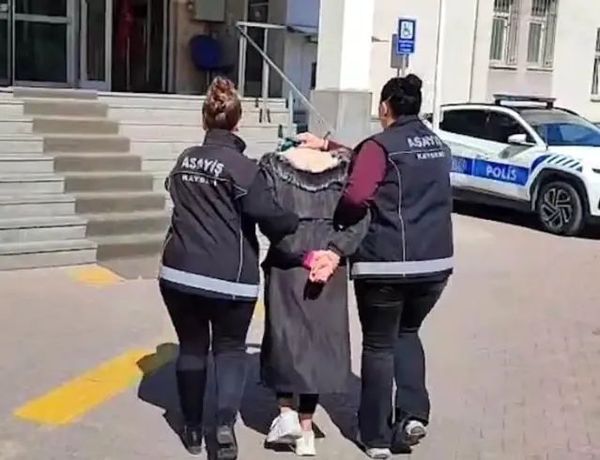 Kayseri'de Hırsızlık Suçundan Aranan Kadın Yakalandı